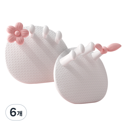 ACDI 하체 슬림 다이어트 까치발 훈련기, 화이트, 6개