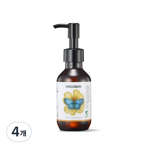 오가본 씨앗품은 영양오일, 4개, 110ml
