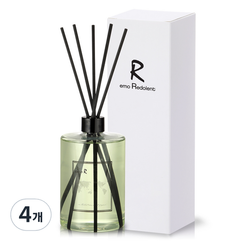 이모 레돌런트 파스텔 디퓨져 500 ml, 밤부(대나무), 4개
