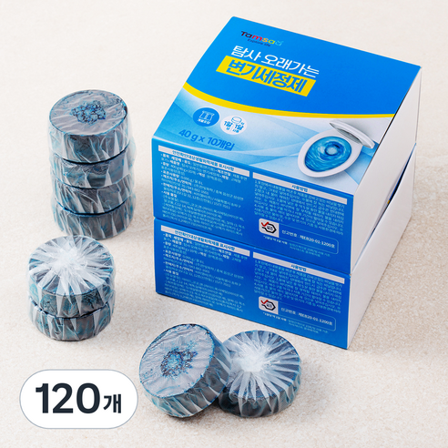 탐사 오래가는 변기세정제, 40g, 120개