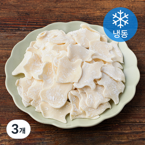 황소식품 생 감자수제비 (냉동), 1kg, 3개