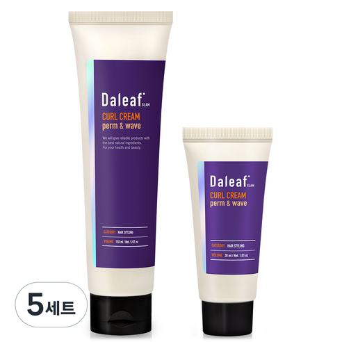 달리프 글램 컬크림, 5개