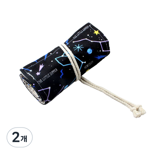 롤필통 파우치, 별자리, 2개