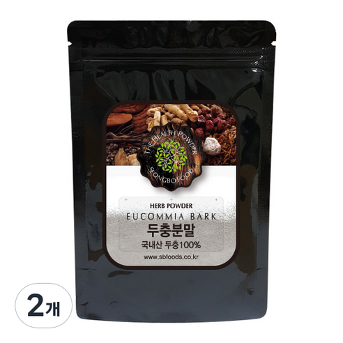 성보식품 국내산 두충 분말, 600g, 2개