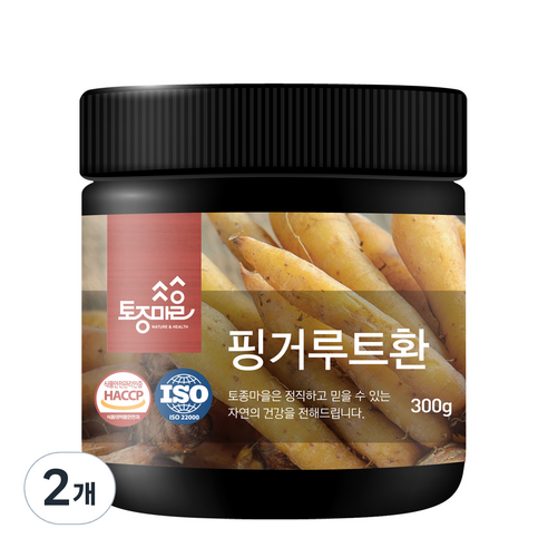 토종마을 인도네시아 핑거루트환, 2개, 300g