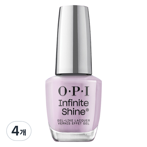 오피아이 인피니트 샤인 젤 라이크 매니큐어, ISL 118 Last Glam Standing, 15ml, 4개
