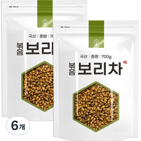 볶음 보리차, 700g, 6개
