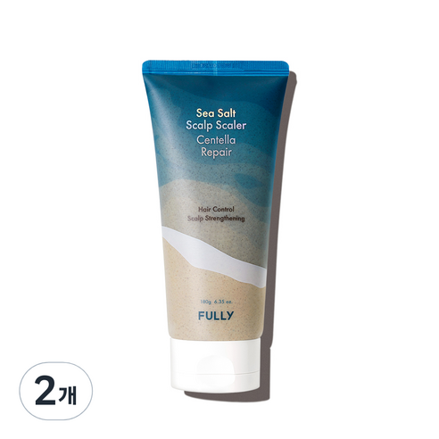 풀리 씨솔트 두피 스케일러 센텔라 리페어, 2개, 180g
