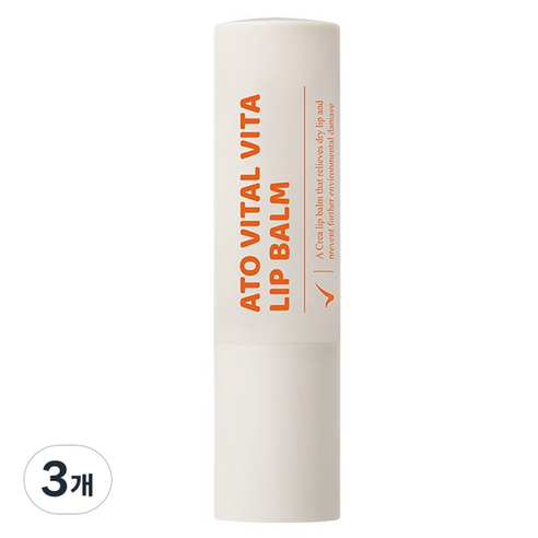 타가 아토 바이탈 비타 립밥 3.5g, 3개