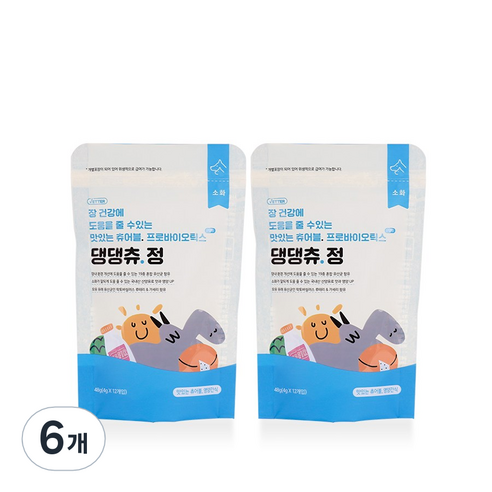 베터 반려동물 댕댕츄정 영양제 12p, 12회분, 장건강/유산균, 6개