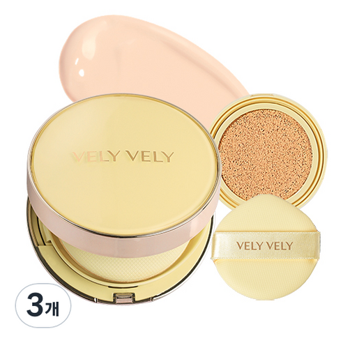 블리블리 아우라 꿀광 쿠션 파운데이션 15g + 리필 15g, 21호 라이트, 2개