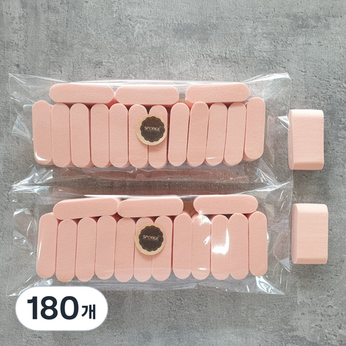 스펀지팝 하이드로 스펀지, 핑크베이지, 180개