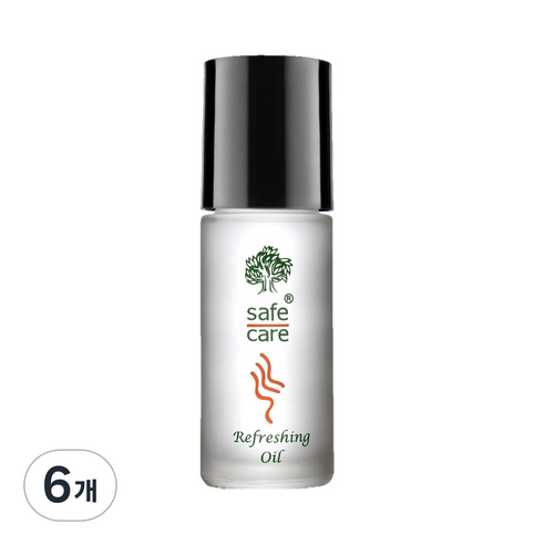 세이프케어 아로마 롤온 오일, 5ml, 6개