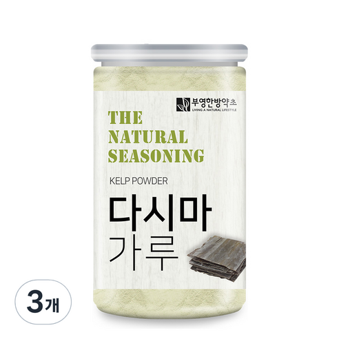부영한방약초 다시마 가루, 200g, 3개