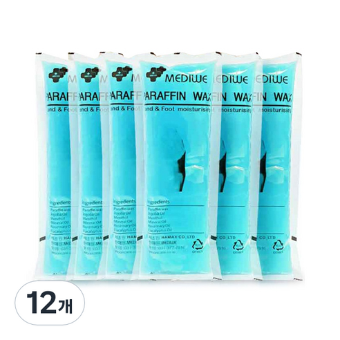 메디위 파라핀왁스 옥색, 12개