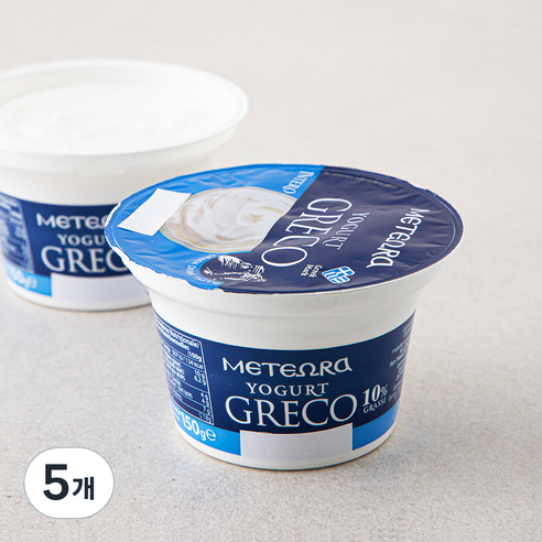 메테오라 그릭 요거트, 150g, 5개