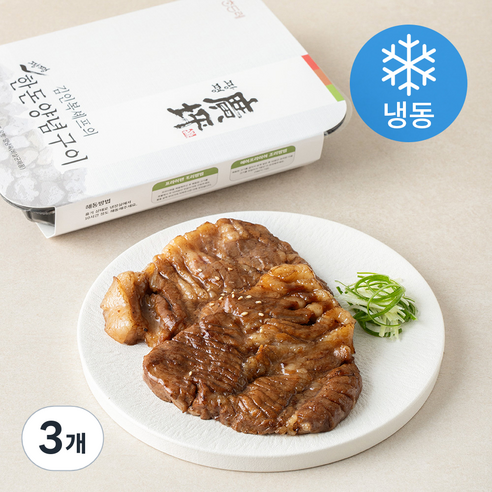 김인복셰프의 광평 한돈 양념구이 (냉동), 3개, 500g