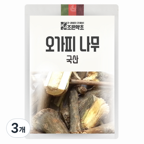 조은약초 오가피나무, 600g, 3개
