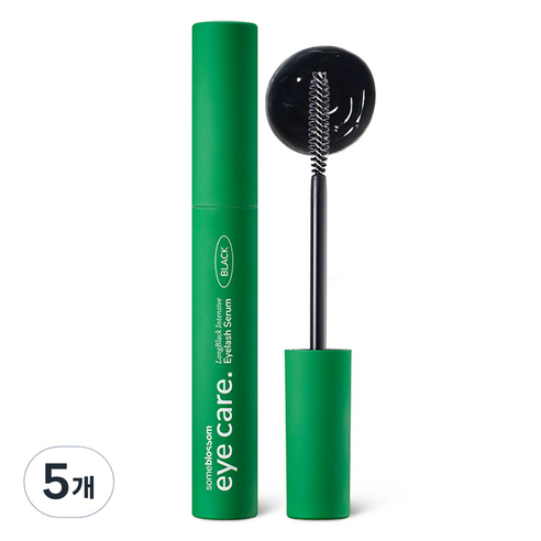 썸블라썸 아이래쉬 세럼 속눈썹영양제 블랙, 5개, 10ml