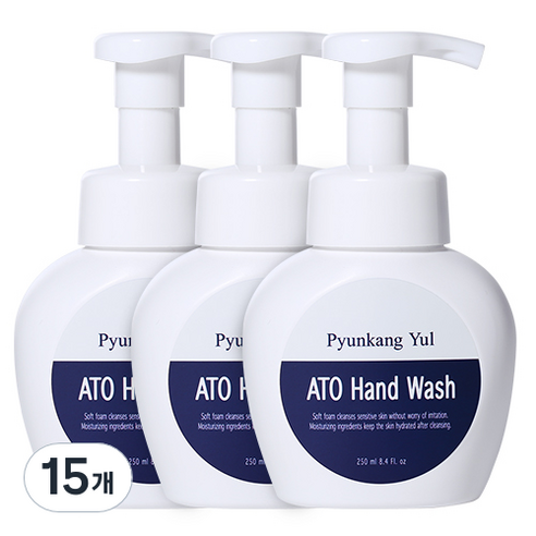 편강율 아토 유아 핸드워시 오렌지향 250ml, 15개