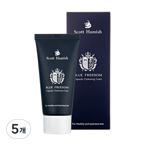 스콧해미쉬 블루 프리덤 캡슐 클렌징폼, 5개, 150ml