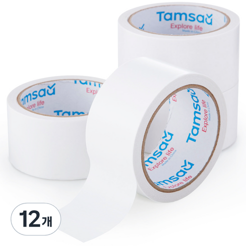 코멧 고점도 반투명 양면테이프 12m x 50mm, 12개