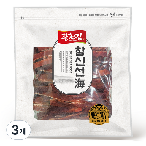 참신선해 육포맛 구운 오징어, 300g, 3개
