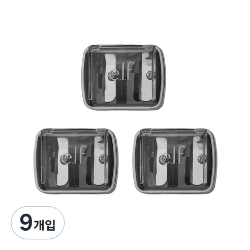 e.l.f. 듀얼 펜슬 샤프너, 9개