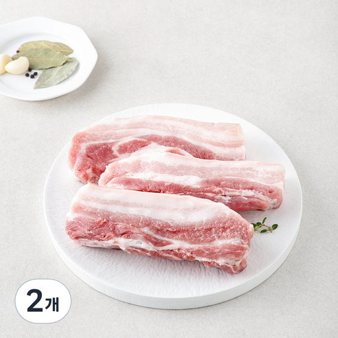 곰곰 한돈 오겹살 수육용 (냉장), 2개, 1kg
