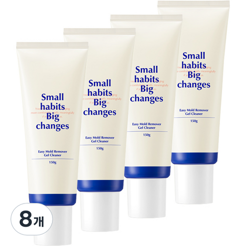 소소이지 이지 곰팡이제거젤, 150g, 8개