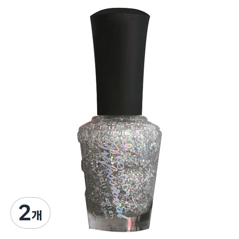 코나드 프로페셔널 레귤러 네일 폴리쉬 15ml, 다이아몬드 실버펄, 2개
