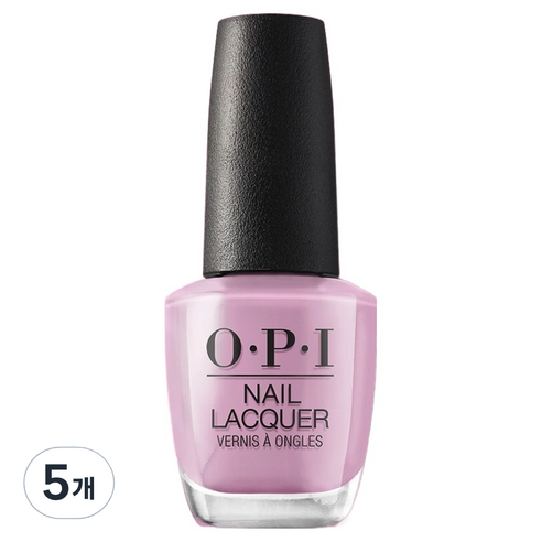 오피아이 네일락커, P32 Seven Wonders of OPI, 5개, 15ml