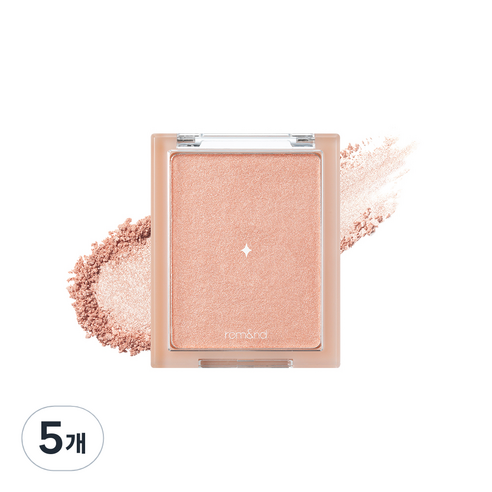 롬앤 시스루 베일라이터, 01 선 키스드 베일, 5.5g, 5개