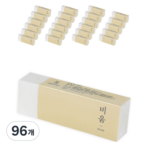 모닝글로리 700 비움 지우개 VER 2, 화이트, 96개