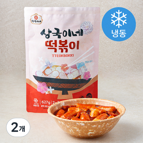 상국이네 떡볶이 (냉동), 627g, 2개