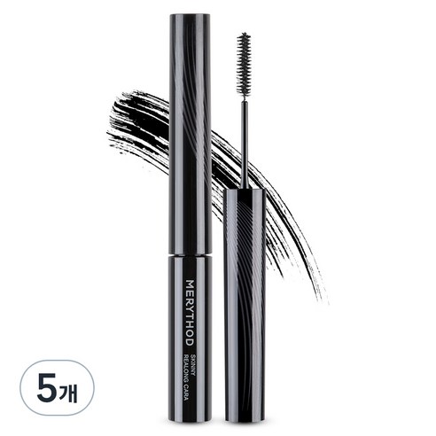 메리쏘드 스키니 릴롱카라 마스카라 3.2g, 블랙, 5개