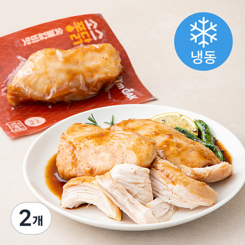 아임닭 소스퐁닭 숯불갈비맛 (냉동), 100g, 2개