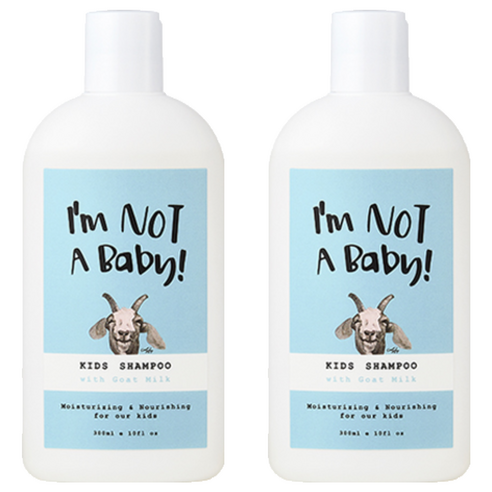 아임낫어베이비 고트밀크 키즈 샴푸, 300ml, 2개
