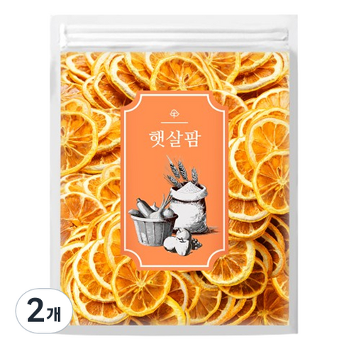 햇살팜 건조 레몬 슬라이스, 2개, 50g