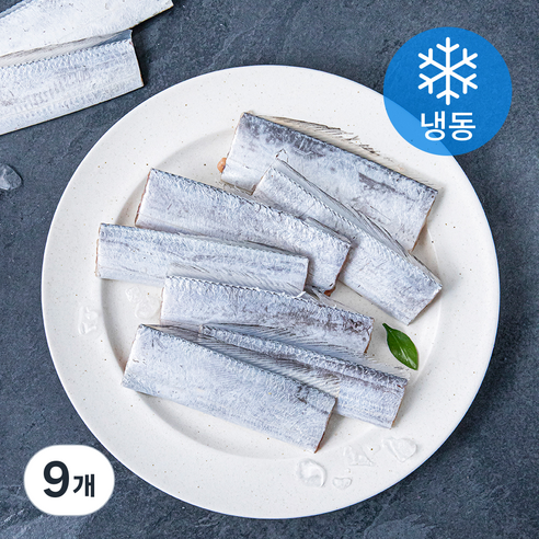 제주어부 제주 손질 은갈치 3마리 (냉동), 150g, 9개