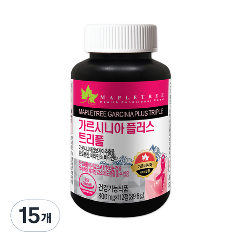 메이플트리 가르시니아 다이어트 플러스 트리플, 15개, 89.6g