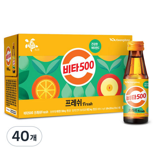 비타500 프레쉬, 100ml, 40개