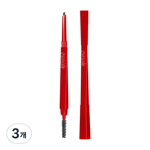에스쁘아 더브로우 밸런스 펜슬 0.1g, 3호 소프트 브라운, 3개