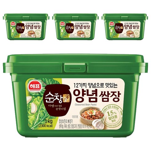 순창궁 12가지 양념으로 맛있는 양념쌈장, 1kg, 4개