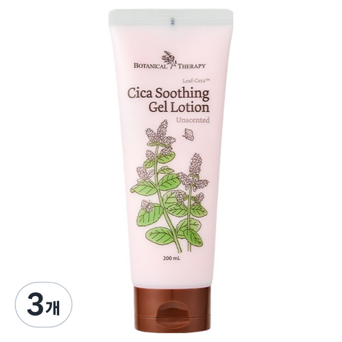 보타니컬테라피 시카 수딩젤 로션, 200ml, 3개