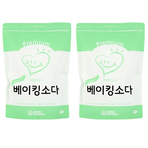 소다스쿨 프리미엄 베이킹소다, 3kg, 2개