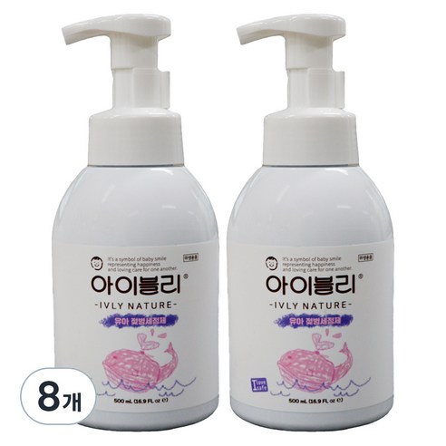 아이블리네이처 유아용 젖병세정제, 500ml, 8개