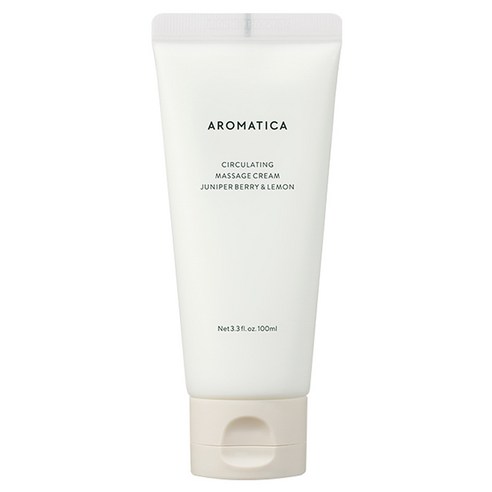 아로마티카 쿨링 릴리프 마사지 바디크림 주니퍼베리 & 레몬, 1개, 100ml