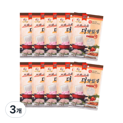 다예 냄새뚝 수육재료티백 10p, 160g, 3개