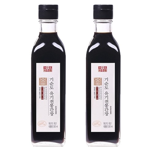 기순도전통장 유기전통간장, 2개, 300ml